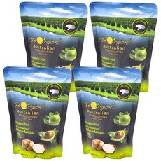 Macadamias Australia 頂級帶殼夏威夷果 原味 225g, 4包