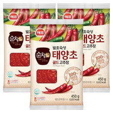 Haepyo 太陽草辣椒醬, 450g, 3個