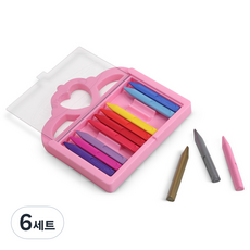 Melissa&Doug 瑪莉莎 蠟筆公主 MD4155, 12色, 6套