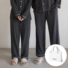 AnotherD 情侶款柔軟蜜桃絨睡褲 + 禮物包裝組