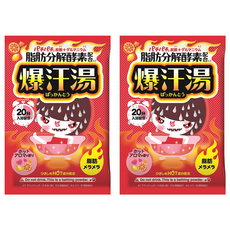 Bison 佰松爆汗湯 熱感果香入浴劑 膠原蛋白玻尿酸保濕, 60g, 2包