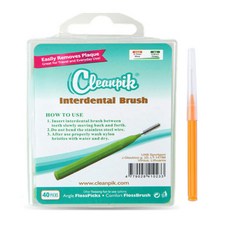 Byfit I型 Clean Pick 牙間刷 橘色 M 61mm, 40入, 1個