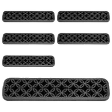 日韓創意化妝刷收納架 ABS材質, 3色隨機, 6個