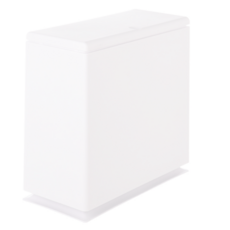 Naturean 一鍵式現代室內回收站, 白色, 1個