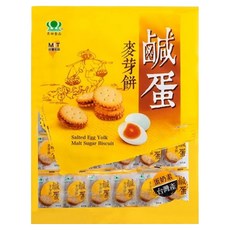 昇田食品 鹹蛋麥芽餅, 500g, 1袋