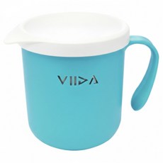 VIIDA Soufflé 抗菌不鏽鋼杯 330ml, 寶貝藍, 1個