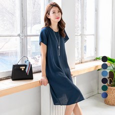 B.B. CASUAL 女款大尺碼短袖連身裙