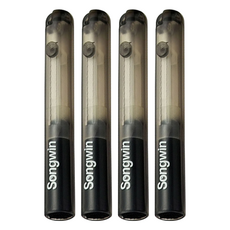 Songwin 尚之宇 除塵伸縮小筆刷, 4支, 黑色