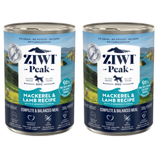 ZIWI Peak 滋益巔峰 經典系列 狗狗主食罐, 鯖魚+羊肉, 390g, 2罐