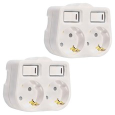 써보니 절전형 개별 멀티탭 2구, 2개