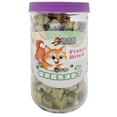 Cat Glory 驕傲貓 貓草鱈魚凍乾丁 80g 貓零食, 鱈魚, 1罐