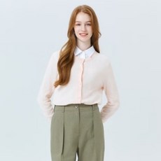 헤지스 여성용 강연 긴팔 가디건