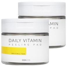COACOS 日常維他命去角質棉片, 200毫升, 2個