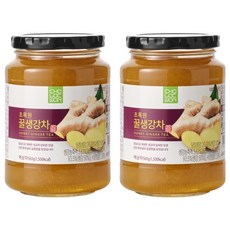 CHOLOCWON 蜂蜜薑茶, 560g, 1罐, 2罐