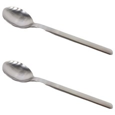 SALUS 佐藤金屬 日本製 燕三條機上款餐具 18-8不鏽鋼 餐勺, 25g, 銀色, 2支