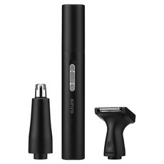 Kinyo 二合一充電鼻毛修容組 附USB充電線 + 清潔刷 18 x 129mm, CL-618, 單一顏色