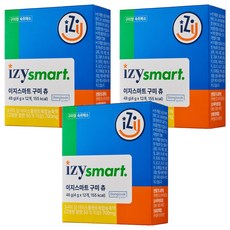 Dongkook 東國製藥 Izy Smart提神軟糖 12包入, 48g, 3個
