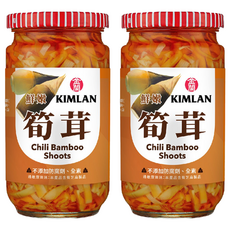 金蘭 鮮嫩筍茸 台灣新鮮麻筍 乳酸發酵 口感酸甜鹹潤, 350g, 2罐