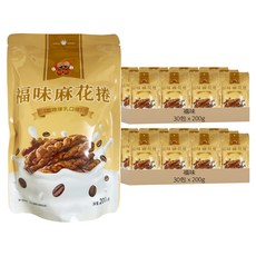 福味 麻花捲 咖啡煉乳, 200g, 60包