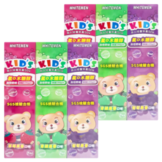 T.KI 白人 兒童專用牙膏 3條, 150g, 2組