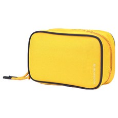 探險家系列 防潑水 Tech Kit 3C 配件收納包 100% 聚酯纖維材質, 櫻草黃, 1個