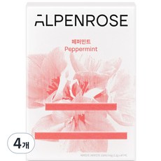 알펜로제 페퍼민트 차, 8개입, 4개, 1.2g