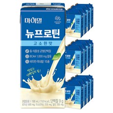 마이밀 정품 뉴프로틴 고소한맛, 3.04L, 12개