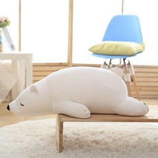 soonZAM 北極熊玩偶抱枕, Clova White