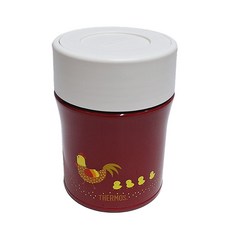 THERMOS 膳魔師 不鏽鋼燜燒罐 雞年款 500ml, 紅RD, 1個