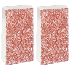 Kikulon 尼龍菜瓜布 紅色 - 輕鬆去污、不傷餐具、耐用菜瓜布, 2個, 1個