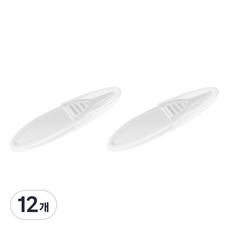 Baumarket 嬰兒耳鼻鑷子 白色, 12個, 1入