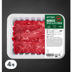 곰곰 THE 신선한 호주산 소고기 치마살, 300g, 4개