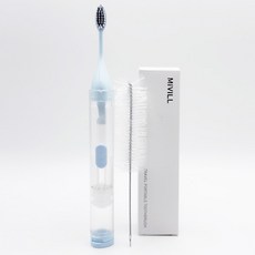 Mivill 舒適牙刷牙膏全效組合 天空藍, 1個