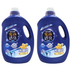 熊寶貝 柔軟護衣精竹萃淨味, 48小時 究極消臭, 3L, 2瓶