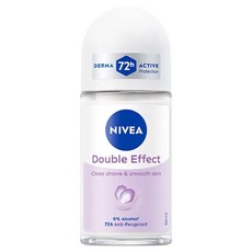 NIVEA 妮維雅 止汗爽身乳液 高效柔滑 滾珠瓶, 50ml, 1瓶