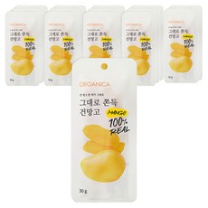 ORGANICA 嚼勁十足芒果乾, 30g, 15包