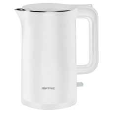 MATRIC 松木家電 不鏽鋼雙層防燙快煮壺 1.5公升大容量 304食用級不鏽鋼 1000W大功率 雙層外殼保溫防燙設計, MG-KT1507