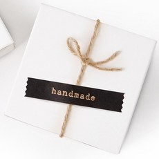 indi.k 手工Z字形標籤, 黑色, 1000個