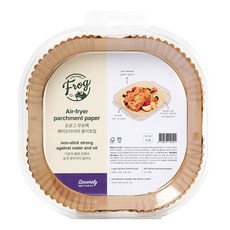 FROG CLEAN SMART 氣炸鍋烘焙紙盤, 23cm, 100入, 1組