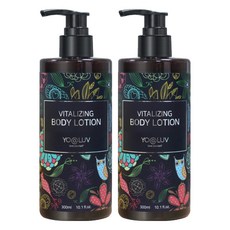 요아럽 바이탈라이징 바디로션 시트러스향, 2개, 300ml