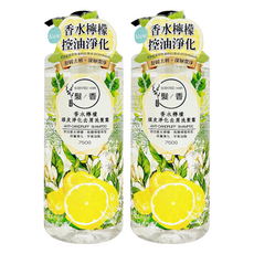 SOAPBERRY 古寶無患子 髮香 頭皮淨化去屑洗髮露 香水檸檬, 750g, 2瓶
