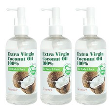 베니넷 엑스트라버진 코코넛오일 100%, 3개, 300ml