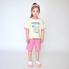 MARI N MORI 兒童透氣夏季日常夥伴上下著套裝
