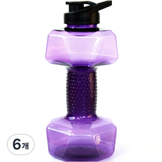 순잠 무게조절 물아령 워터 덤벨 1500ml 퍼플, 6개