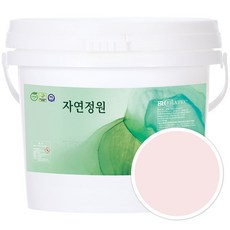 자연정원 수성 페인트, BR041 베이비핑크, 5L, 1개