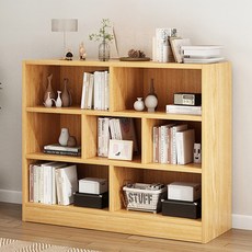 七格櫃 原木, 加寬縱深, 一般物件皆能收納, 80 x 23 x 100cm, SG001112N622V03