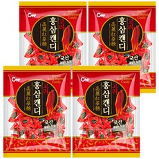 청우식품 고려홍삼캔디, 300g, 4개