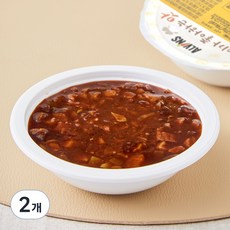 엘빈즈 야채 한우 짜짜, 120g, 2개