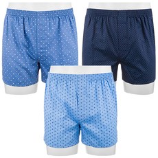 BASE ALPHA ESSENTIALS 男士高級純棉四角褲3件組