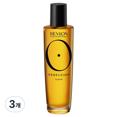 REVLON 露華濃 專業黃金液體精華 驚豔絲滑與光澤護髮油, 3個, 100ml